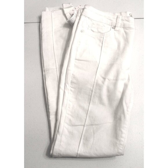 NWT Free People Del Wray Step Hem White pants 26 - Picture 3 of 12